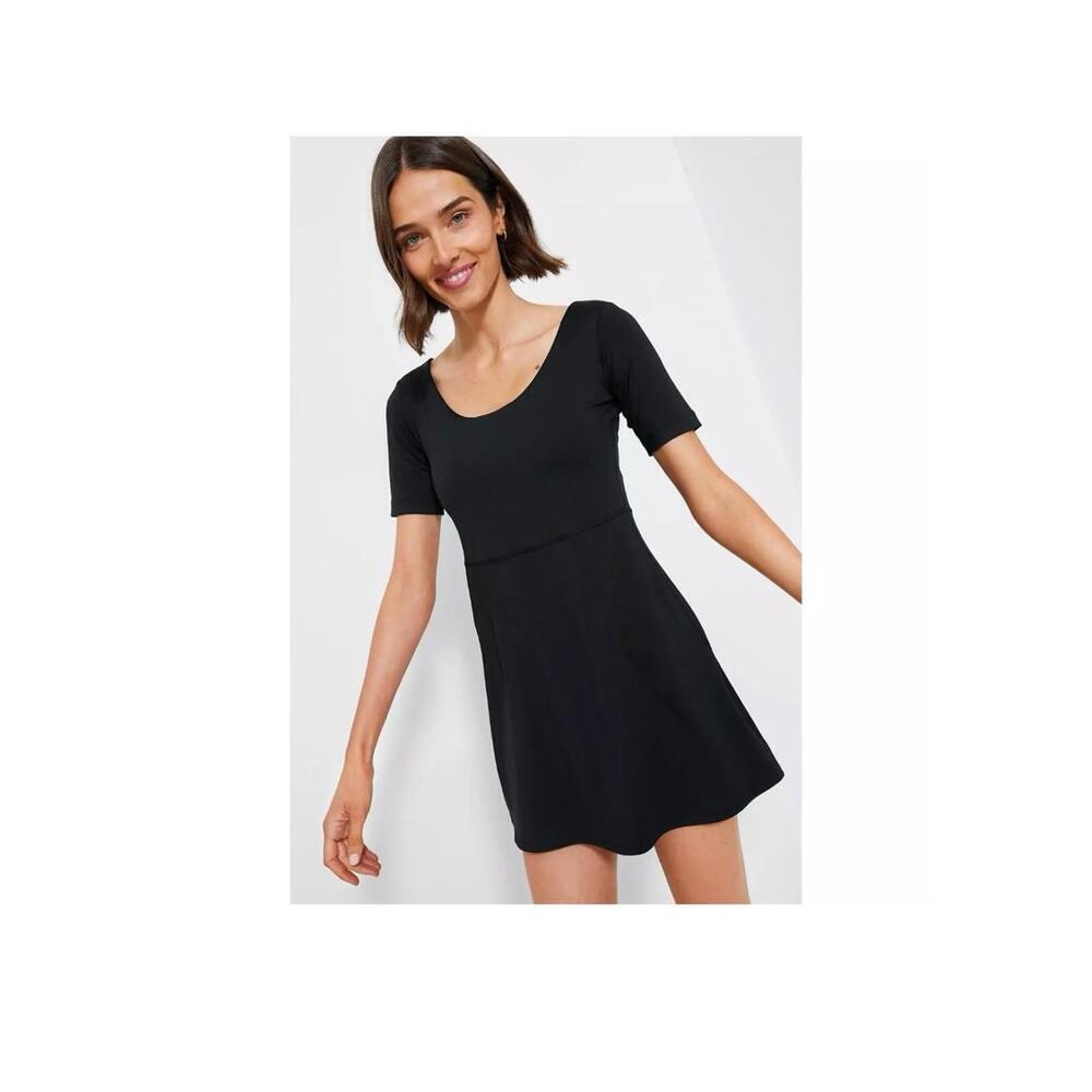 Tuckernuck TNUCK SPORT Black Step In Rosemary Sport Dress NWT Extra Small XS